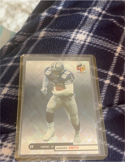 1999 Upper Deck HoloGrFX #22 Emmitt Smith — front