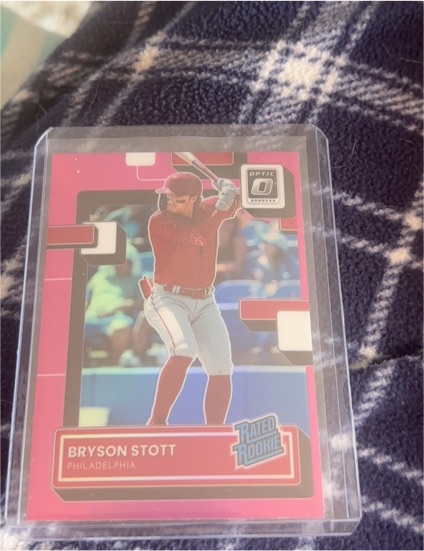 2022 Donruss Optic #134 Bryson Stott — front