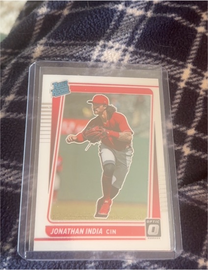 2021 Panini Donruss Optic #101 Jonathan India — front