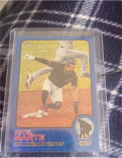 2022 Topps Heritage #163 Ketel Marte — front