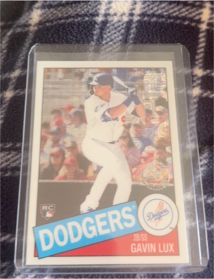 2020 Topps Update Chrome Silver Pack #CPC-23 Gavin Lux — front