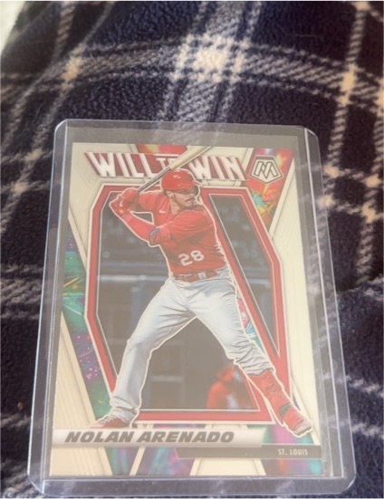 2021 Panini Mosaic #WTW4 Nolan Arenado — front
