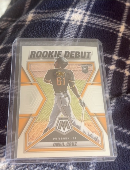 2022 Panini Mosaic Rookie Debut #RD-5 Oneil Cruz — front