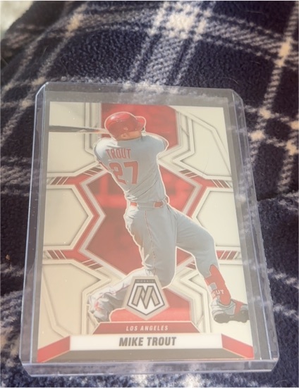 2022 Panini Mosaic #98 Mike Trout — front