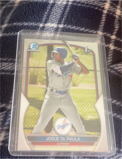 2023 Bowman Chrome #BCP-111 Josue De Paula — front