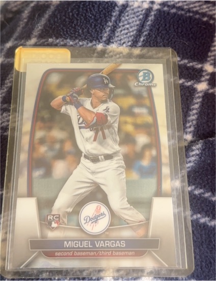 2023 Bowman Chrome #40 Miguel Vargas — front