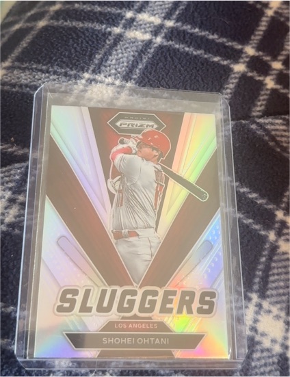 2022 Panini Prizm Sluggers #SL-7 Shohei Ohtani — front
