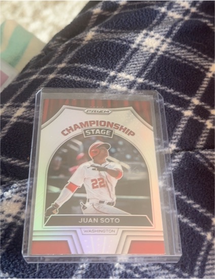 2022 Panini Prizm #CS-7 Juan Soto — front