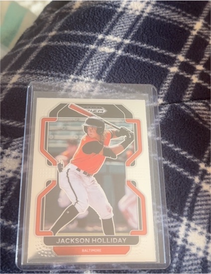 2022 Panini Prizm Draft Picks #PDP1 Jackson Holliday — front