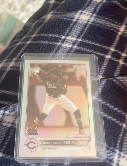2021 Topps Chrome #C Jonathan India — front
