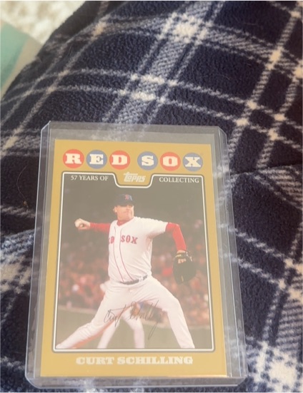 2008 Topps #550 Curt Schilling — front