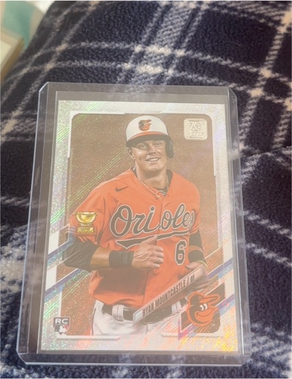 2021 Topps #143 Ryan Mountcastle Rookie Card — front