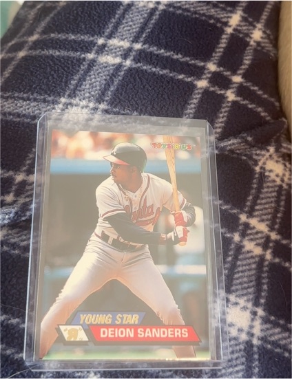 1993 Topps Stadium Club #82 Deion Sanders — front