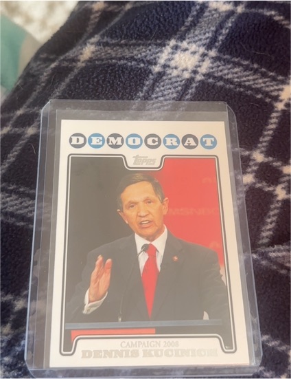 2008 Topps Campaign #C08-DK Dennis Kucinich — front