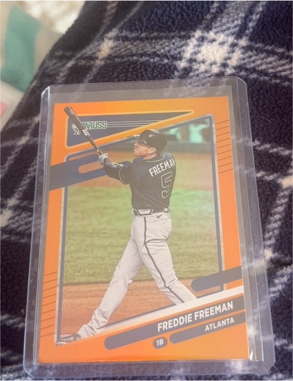 2021 Donruss #96 Freddie Freeman — front