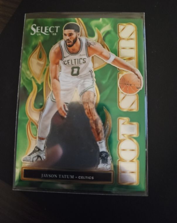 2024-25 Panini Select #5 Jayson Tatum — front