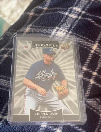 1993 Upper Deck Starquest #SQ-22 Chipper Jones — front