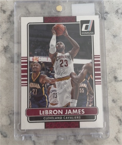 2014-15 Donruss #170 LeBron James Cleveland Cavaliers — front