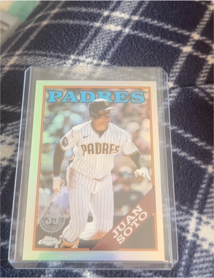 2023 Topps Chrome Update #88CU-3 Juan Soto — front
