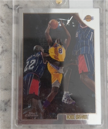 1998-99 Topps Chrome #68 Kobe Bryant — front