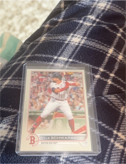 2023 Topps Chrome #12 Kyle Schwarber — front
