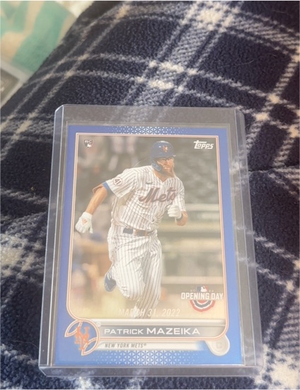 2022 Topps Opening Day #19 Patrick Mazeika — front