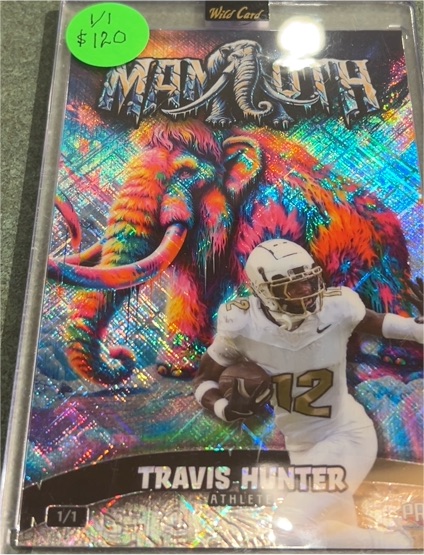 2024 Panini Wild Card Mammoth Travis Hunter — front
