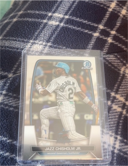 2023 Bowman Chrome #53 Jazz Chisholm Jr. — front