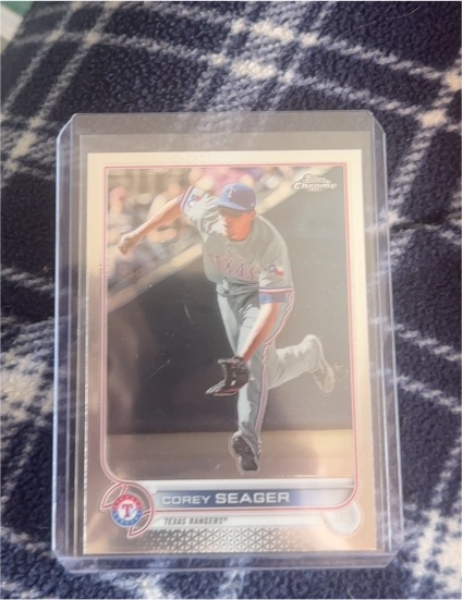 2022 Topps Chrome #101 Corey Seager — front
