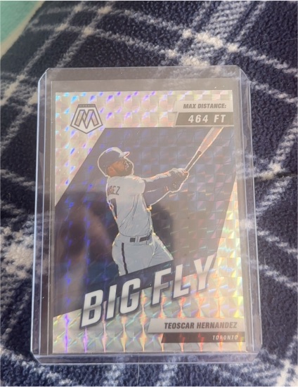 2022 Panini Mosaic Big Fly #BF-10 Teoscar Hernandez — front