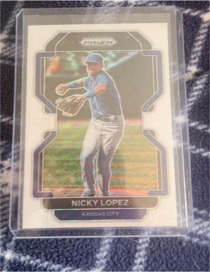 2022 Panini Prizm #129 Nicky Lopez — front