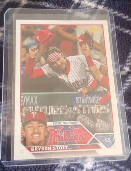 2023 Topps Update Series #US271 Bryson Stott — front