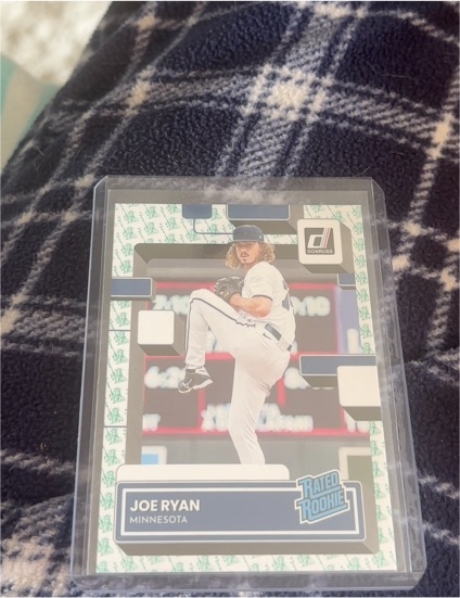 2022 Donruss Rated Rookie #54 Joe Ryan — front