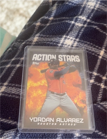 2023 Topps Update Series Action Stars #AS-9 Yordan Alvarez — front