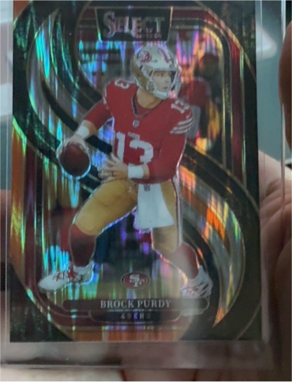 2024 Panini Select Premier Level #124 Brock Purdy — front