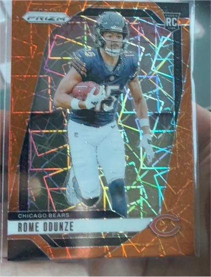 2024 Panini Prizm #385 Rome Odunze — front