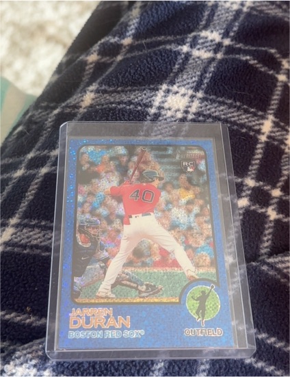 2022 Topps Heritage #211 Jarren Duran — front