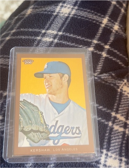 2014 Clayton Kershaw Topps '89 Die Cut Mini Insert #TM-CKE — front