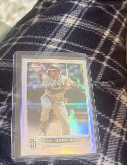 2022 Topps Chrome #205 Trent Grisham — front