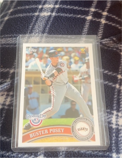 2011 Topps Opening Day #174 Buster Posey — front