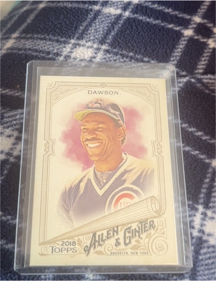 2018 Topps Allen & Ginter #25 Andre Dawson — front