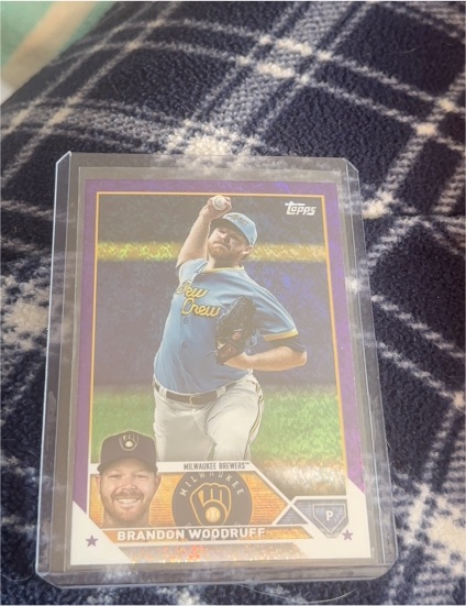 2023 Topps Update #US184 Brandon Woodruff — front