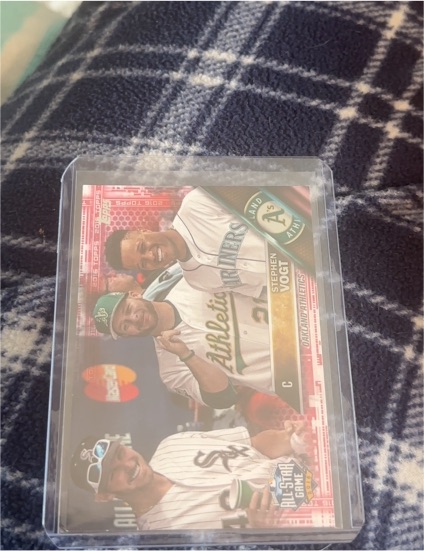 2015 Topps Allen & Ginter #ATH-15 Stephen Vogt — front