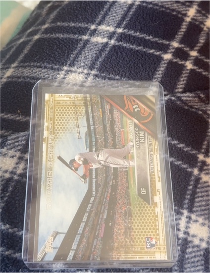 2016 Topps Update #US25 Hyun-Soo Kim — front