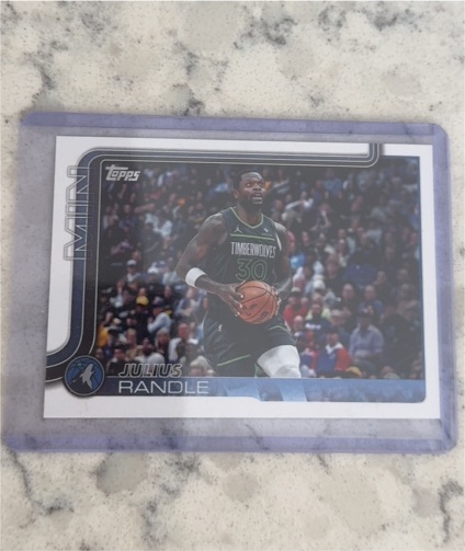 2025-26 Topps #110 Julius Randle Minnesota Timberwolves — front