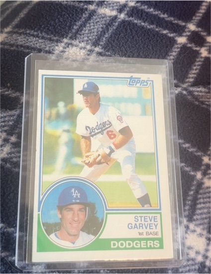 1983 Topps #610 Steve Garvey — front