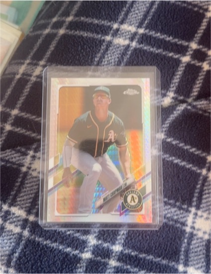 2021 Topps Chrome #62 Matt Chapman — front