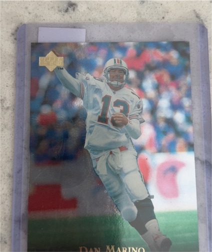 1996 Upper Deck #DM13 Dan Marino — front