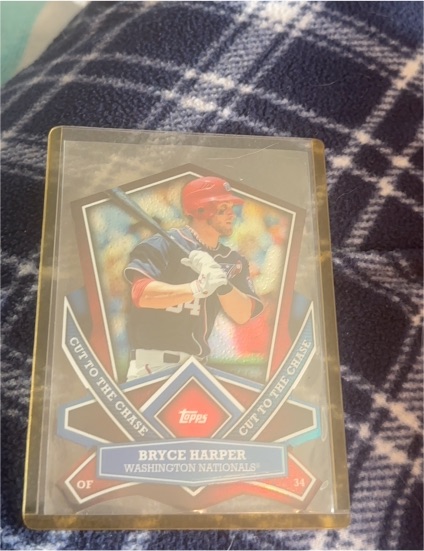 2013 Topps Cut to the Chase #CTC-45 Bryce Harper — front