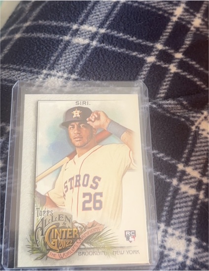 2022 Topps Allen & Ginter #26 Siri — front